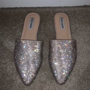 Steve Madden Sparkle Mules